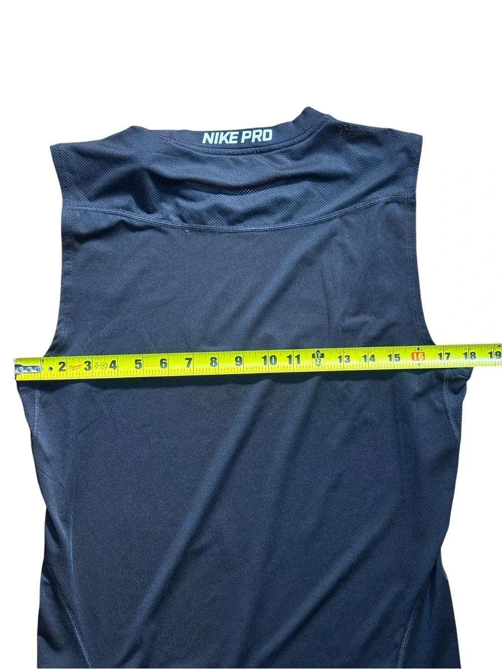 Nike Men’s Sleeveless Training Tank - Navy with Light Blue Swoosh
